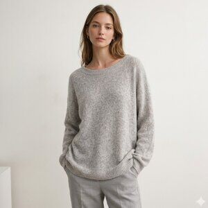 NAKEDCASHMERE Chelsea Oversized Crewneck Sweater